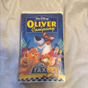 Disney Oliver & Company VHS